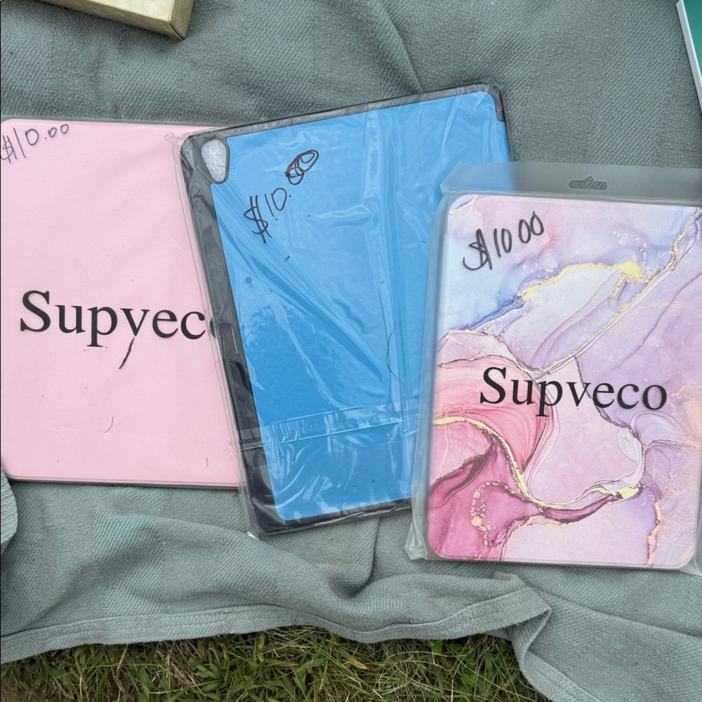 Pink and Blue Tablet Cases